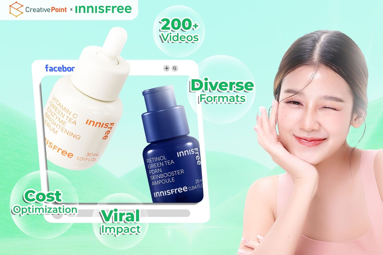 INNISFREE x VELA CONNECT: 200+ VIDEO AFFILIATE KHUẤY ĐẢO TIKTOK, BÙNG NỔ NHẬN DIỆN & DOANH SỐ